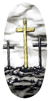 DASOV 135 SL Rugged Cross Silver